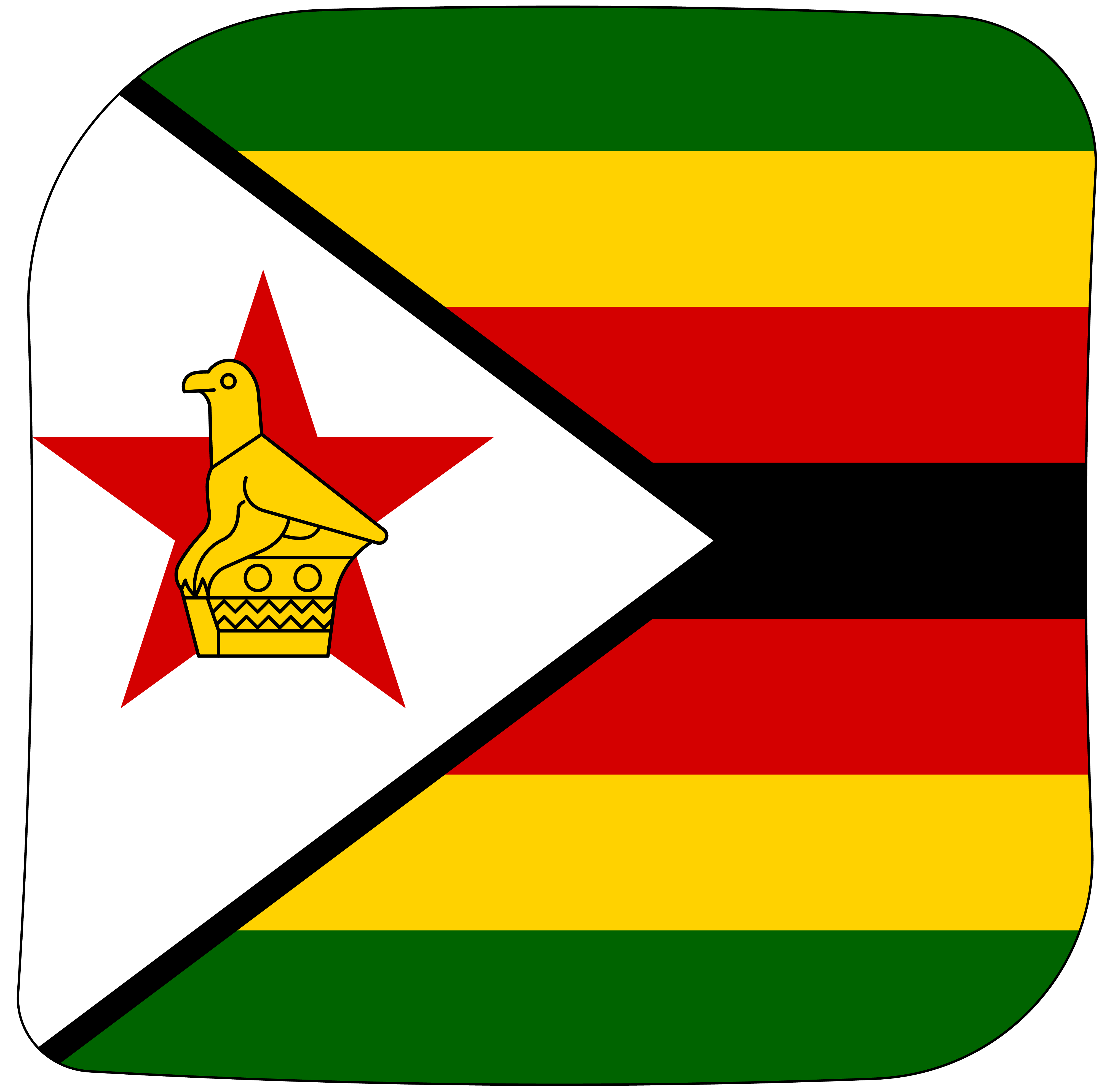 Zimbabwe flag